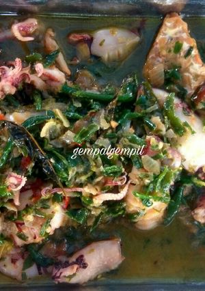 Foto resep Cumi tumis cabe ijo