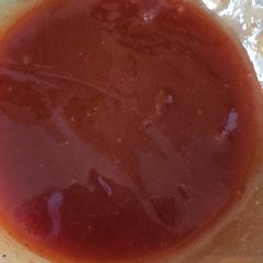 A picture of 3 ingredients bbq sauce.