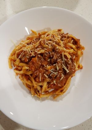 รูปของ Fettucini bolognese