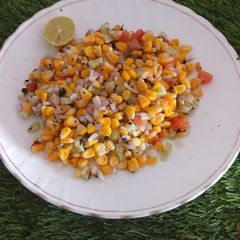 A picture of Sweet corn chat.
