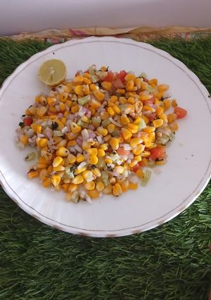A picture of Sweet corn chat.