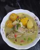 Sancocho de cabeza de bagre
