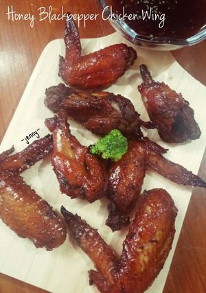 Foto resep Honey Blackpepper Chicken Wing