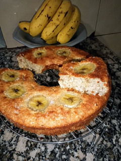 Una foto de Budín de Avena y banana