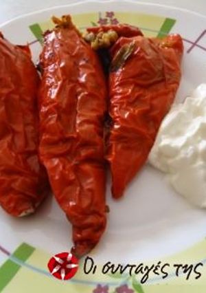Φωτογραφία της συνταγής Πιπεριές Φλωρίνης γεμιστές μούρλια