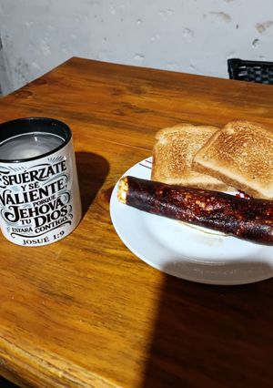 Una foto de Huevo a la plancha con queso