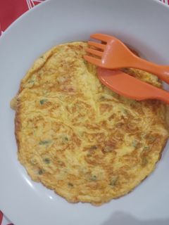 Foto resep Telur Dadar Tomat Keju MPASI 24m+