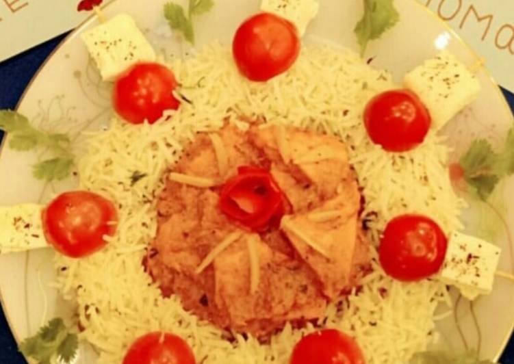 Cheese Tomato with Jeera Rice