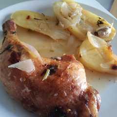 Foto principal de Pollo asado con patatas