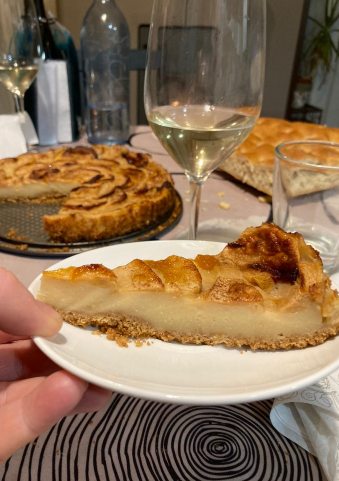 Una foto de Tarta de manzana reineta del Valle de Caderechas (Burgos)