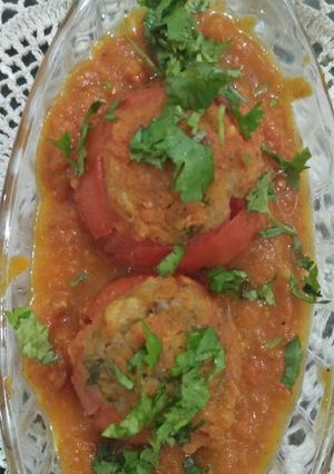 A picture of Stuffed Tomatoes.