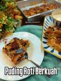 Puding Roti Berkuah Kastard