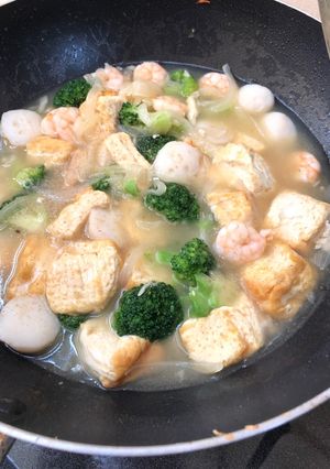 Foto resep Sapo tahu seafood