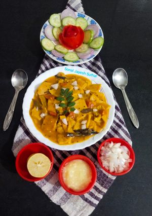 देसी बने फैंसी में गॉरमे दाल ढोकली रविओली (Daal Dhokli Ravioli Recipe In Hindi) रेसिपी मुख्य फोटो