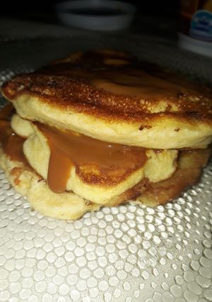 Una foto de Panqueques súper esponjosos