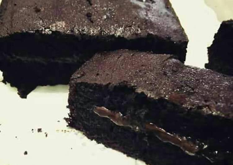 Resep Melted brownies yang Lezat