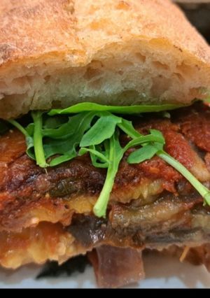 Ciabatta melanzana recept fotója