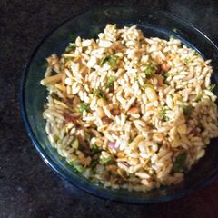 Masala bhel puri A picture of Masala bhel puri.
