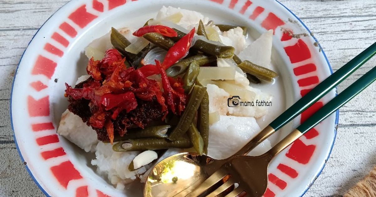 Ketupat betumis khas banjar