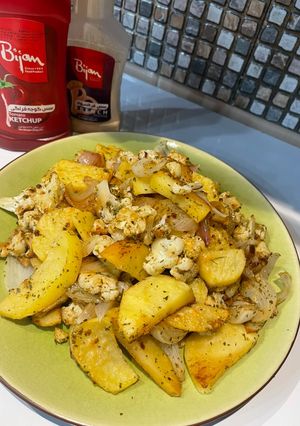 عکسی از دستور بشقاب سبزیجات🥦🫑