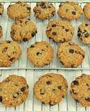 Galletitas de avena y banana saludable