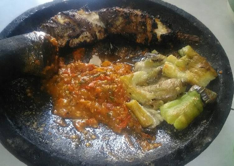 Ikan Mujair bakar ala mamud (mama_muda) 🤗