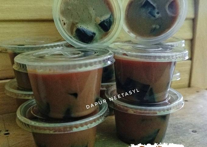 Resep Puding Capucino Cincau Ekonomis Oleh Dapur Neeta Cookpad