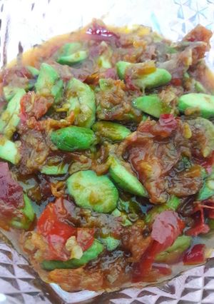 Foto resep Sambel pete nyeblak😲