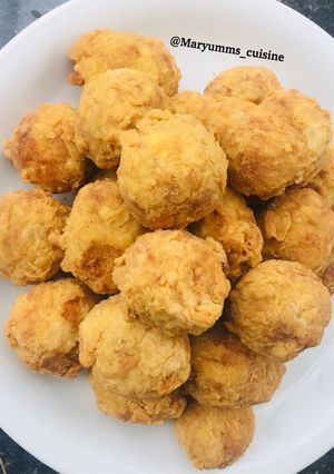 A picture of CRISPY YAM BALLs(kwallondoya) by maryumms_cuisine.