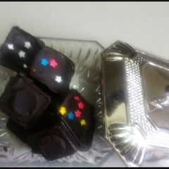 A picture of Homemade milk chocolate.
