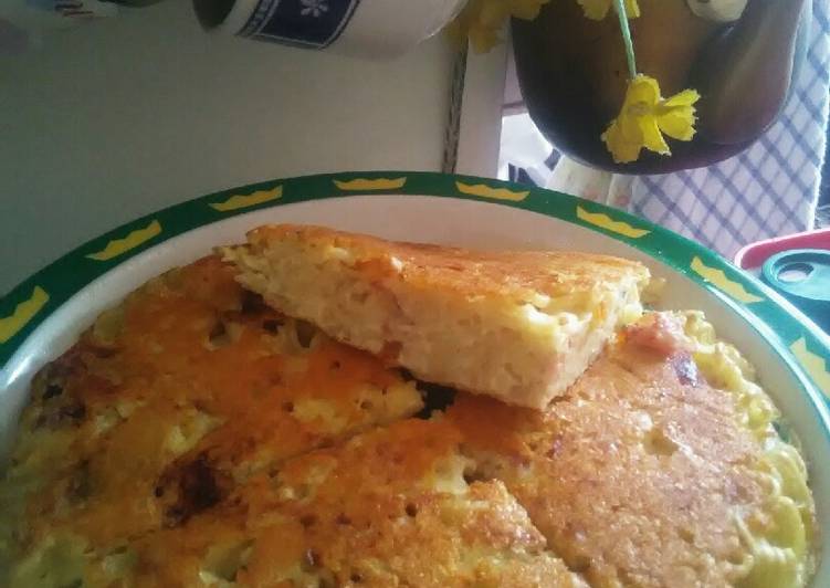 Martabak Mie Telur Kornet Keju #sarapan