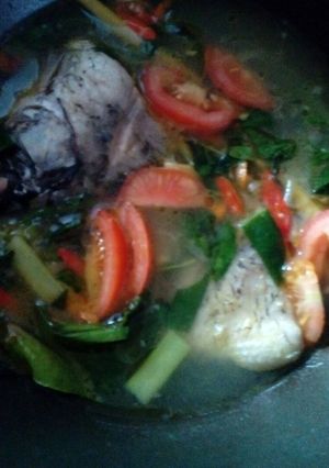 Foto resep Sop Ikan mas segeerr