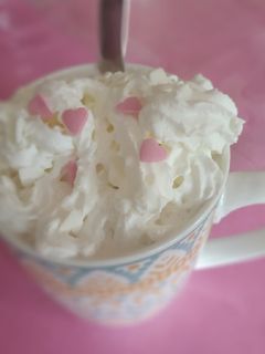 Una foto de Café fantasía tres leches