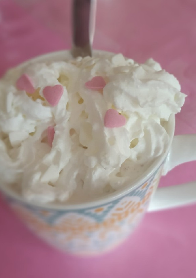 Una foto de Café fantasía tres leches