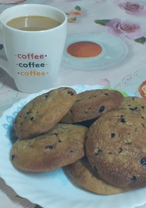 صورة لوصفة كوكيز بالشوكولاطة Cookies au chocolat