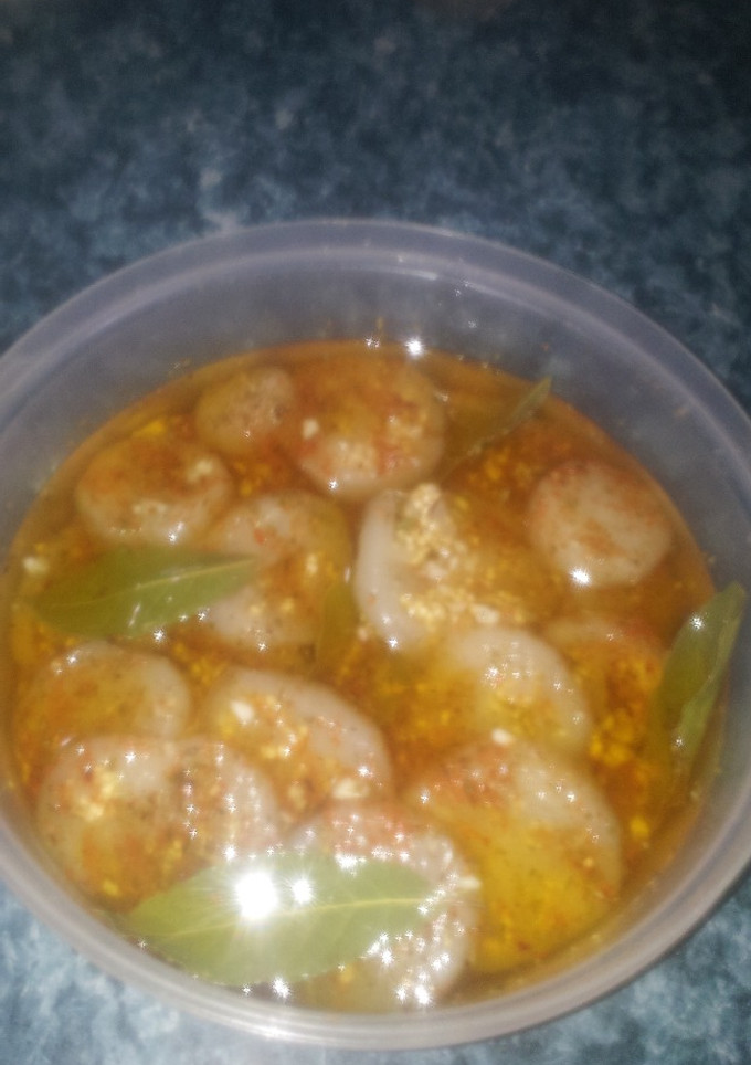 Una foto de Berenjenas al escabeche