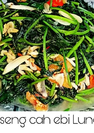 Foto resep Cah ebi lung/ daun ubi rambat