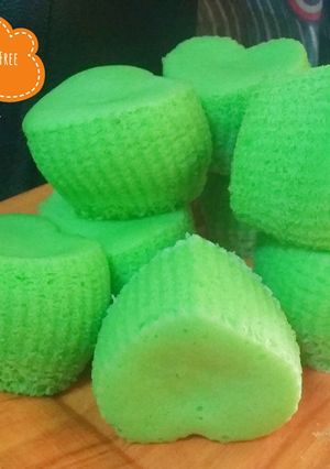 Foto resep Bolu kukus pandan (Tepung Beras)