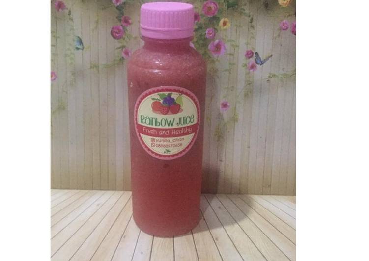 Resep Diet Juice Plum Strawberry Cucumber Apple Anti Gagal