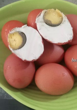 Foto resep Telur Asin Ayam Homemade Masir