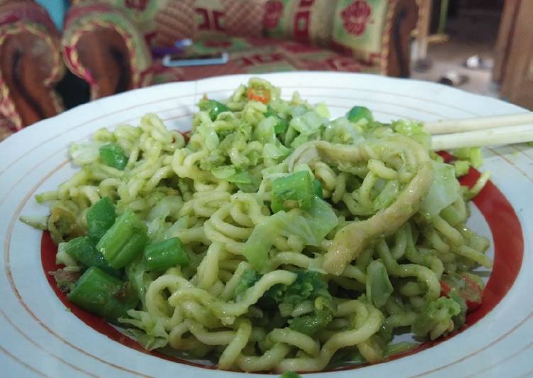 Resep Mie buto ijo yang Enak