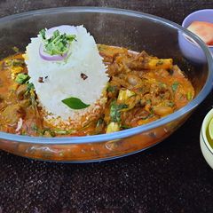 A picture of Mutton curry.