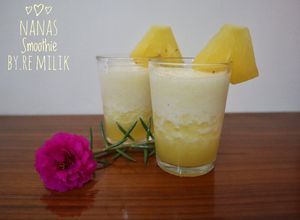 Foto resep 04. Nanas smoothie