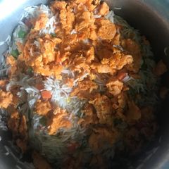 A picture of Egg fry rice.