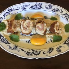 A picture of California Farm Whole Chicken Cordon Blue.