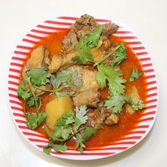 Masala Chicken Curry with Potatoes A picture of Masala Chicken Curry with Potatoes.