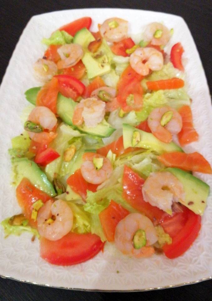 Салат з морепродуктами