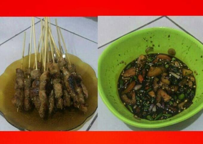 Sate ayam Sambal kecap