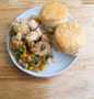 Simple Way Make Recipe Chicken Pot “No Pie” with Buttermilk Biscuits that is Perfect, Addictive}