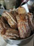 Churros rellenos Dulce de leche